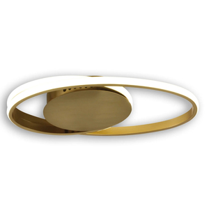 โคมไฟติดผนังสไตล์หรูแบบใช้งานง่ายโคมไฟ LED ติดผนังขนาด28W 4000K สีทอง - Product Image 5