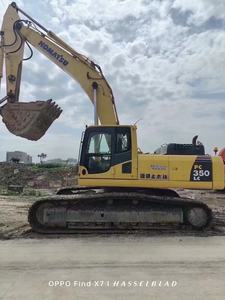 Excavadora Usada Komatsu PC350-8 de Bajo Precio, Cargadora Frontal con Ruedas, Capacidad de Carga Nominal de 35 Toneladas, Motor Cummins, Pocas Horas de Trabajo, en Shanghái - Product Image 2