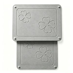 Escurridor de Platos de Tierra de Diatomeas de 2 Niveles con Tapete de Almacenamiento, Escurridor de Doble Capa para Encimera de Cocina, Base de Drenaje de Piedra para Platos - Product Image 4