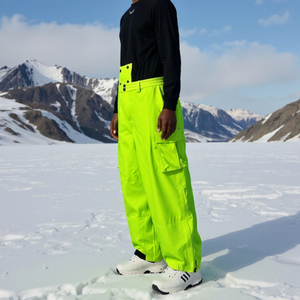 阿尔卑斯专业可定制男女滑雪板裤宽松来样定做雪衣防风滑雪板裤 - Product Image 1