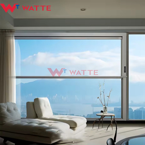 Bán nóng thiết kế hiện đại nhôm trượt nâng cửa sổ điện dọc trượt bão tác động nhôm kính cường lực màn hình - Product Image 4