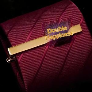 Business High-Grade Alloy Heart Shape <b>Hand</b>-painted Custom Tie Clip with Printable Logo for Company Enterprise School Use - Product Image 2