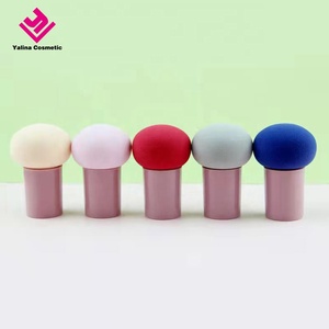 Etichetta privata della spugna di trucco idrofila libera del lattice del miscelatore della spugna di trucco del fungo del fondamento delle donne - Product Image 4