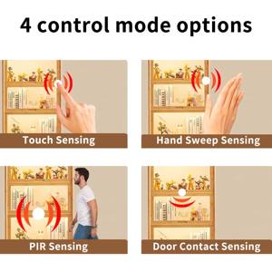 Bande lumineuse <span class=keywords><strong>LED</strong></span> COB 12V sous l'armoire, lumière à faible tension à intensité variable pour le comptoir de <span class=keywords><strong>cuisine</strong></span>, l'éclairage des placards - Product Image 3