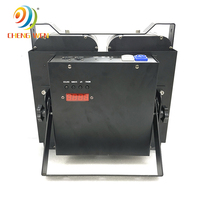 4 projecteurs LED COB RGBW 100W pour scène, éclairage d'ambiance blanc chaud pour discothèque
