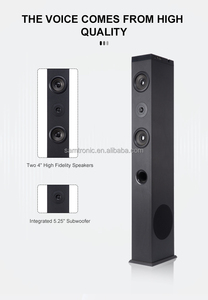 Samtronic 2.1CH système Home cinéma Haut-Parleur <span class=keywords><strong>Tour</strong></span> avec Support <span class=keywords><strong>de</strong></span> Téléphone et Chargeur USB plancher home cinémas SM-T1200 - Product Image 5