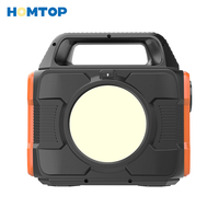 HOMTOP HTP-300-M1 288Wh Baterai Lithium Ion Kapasitas Besar Pengontrol Gelombang Sinus Murni Catu Daya Darurat Portabel