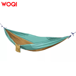 Amaca portatile WOQI 210D in nylon, amaca da paracadute per escursioni all'aperto, giardino e cortile. - Product Image 3