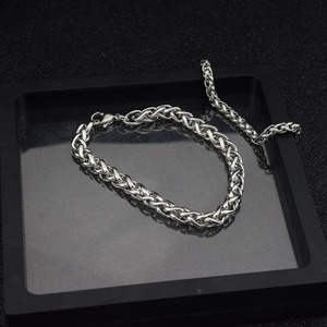 Popular Simple Niche Design <b>Chain</b> Bracelet <b>Titanium</b> Steel Fashionable Women and Men Bracelets Wholesale Jewelry Trendy - Product Image 5
