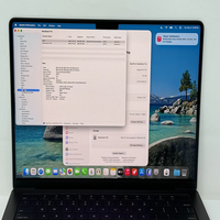 Venta al por Mayor de Portátiles Usados M4 Pro 2024 de 14 Pulgadas, Delgados, con Procesador de Cuatro Núcleos, 24 GB de RAM, Pantalla de 165 Hz, Almacenamiento SSD, Teclado en Inglés