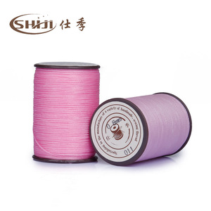 Cordón de cera plano de 0,8mm y 100m, <span class=keywords><strong>hilo</strong></span> encerado para coser cuero para manualidades de cuero, <span class=keywords><strong>hilo</strong></span> de zapatos encerado DIY - Product Image 2