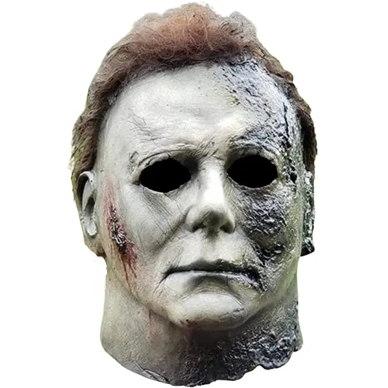 Masque effrayant de fête d'halloween, Costume de Cosplay d'horreur, masque en Latex tue Michael Myers