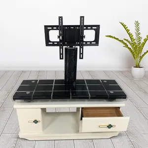 Soporte de <span class=keywords><strong>TV</strong></span> Moderno de un Solo Poste, Mueble de Pie Japonés para Sala de Estar, Soporte de Exhibición para <span class=keywords><strong>TV</strong></span> de 26 a <span class=keywords><strong>55</strong></span> Pulgadas, Mueble para <span class=keywords><strong>TV</strong></span> - Product Image 1