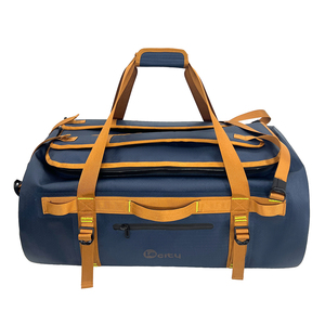 Bolsa de Viaje Impermeable de Alta Calidad, Bolsa de Gimnasio, Mochila, Tela a Cuadros Blanca y Dorada para <span class=keywords><strong>Viajes</strong></span> al Aire Libre - Product Image 4