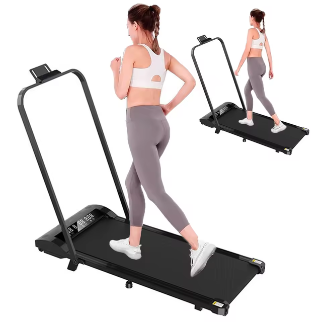 Compact Foldable Mini Under Desk Exercise Training Running Machine Treadmill Home Walking Pad