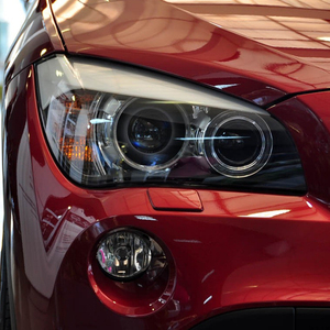 Gruppo Faro Anteriore a LED per Auto per <span class=keywords><strong>BMW</strong></span> <span class=keywords><strong>E84</strong></span> X1 2011-2015 con Lente Proiettore, Nuovo Design Angel Eyes e Temperatura Colore 6000k - Product Image 6