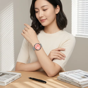 Montre connectée I232 pour femmes, écran tactile complet, cadran personnalisé, fréquence cardiaque 24H, SpO2, pression artérielle, moniteur de sommeil, montre de fitness - Product Image 2