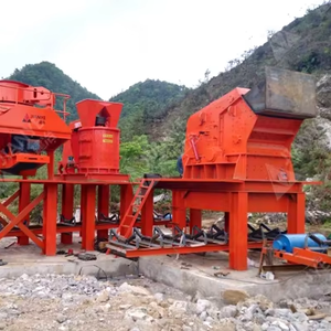 Novo 300-500 Tonelada/Dia PF Triturador De Impacto para Esmagamento De Concreto Seixo Calcário Núcleo Motor Motor Rolamento Engrenagem PLC Gearbox - Product Image 1