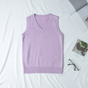 Moda Estiva: Maglione Senza Maniche da Donna, Slim Fit con Scollo a V, Design a Gilet per Primavera e Autunno - Product Image 3