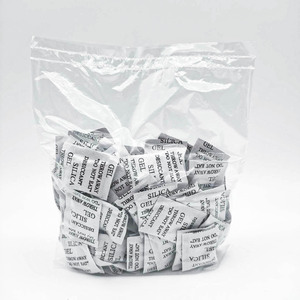 Sac de film d'aluminium avec logo personnalisé pour le commerce électronique Paquet de papier déshydratant de gel de silice 10 pièces/50 pièces/100 pièces/200 pièces/paquet emballé individuellement - Product Image 2