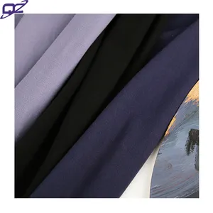 Wholesale NO MOQ stretch 180gsm 95 polyester 5 spandex double brushed single jersey knit fabric for clothes