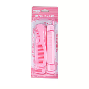 Lot Maison de 12 Pièces en Plastique, Peignes de Coiffage Multi-Usages Direct Usine, Peignes Démêloirs pour Usage Domestique et Professionnel - Product Image 1