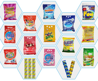 Chine Usine En Gros 500g OEM Marque Détergent Lessive En Poudre Savon Formule 500kg En Vrac Détergent À Lessive Poudre À Laver