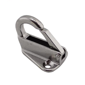 Gancho de Acero Inoxidable con Resorte, Gancho de Amarrado para Embarcaciones y Uso Marino - Product Image 1