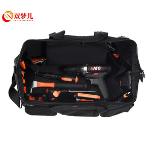 Custom <b>Tool</b> Duffle Bag 43x30x20 Cm Multi Function Portable Toolkit For Electrician <b>Carpenter</b> Construction Site Use - Product Image 5