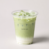 Gobelets jetables pour boissons froides, café glacé, etc., en PET transparent de 16 oz, diamètre 98 mm, avec couvercle plat, impression UV personnalisée du logo, prix usine.