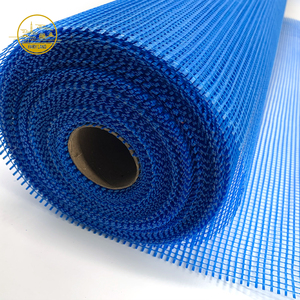 Đồng Bằng Dệt Stucco Sợi Thủy Tinh Lưới/Kiềm Kháng Lợp Sợi Thủy Tinh Lưới Lưới CuộN 145G Màu Xanh Cho Eifs - Product Image 4