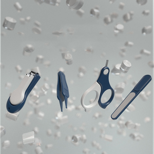 Fabricant de produits pour bébés Ensemble de coupe-ongles pour bébé Kit de manucure 4 en 1 pour nouveau-né et tout petit - Product Image 4