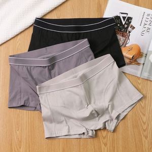 Ropa Interior Masculina, Bóxers de Algodón, Corte Medio, Antibacterianos, Suaves y Transpirables, Tejido de Poliéster/Algodón, Logotipo en la Cintura - Product Image 1