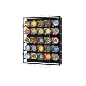 Vente en gros 5 couches clair défi porte-monnaie acrylique vitrine avec étagères amovibles - Product Image 1