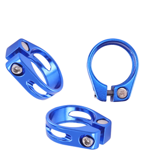 Serrure de tige de selle de vélo en alliage d'aluminium à dégagement rapide serrure de tige de selle de selle de vélo 31.8mm 34.9mm accessoires de cyclisme - Product Image 5