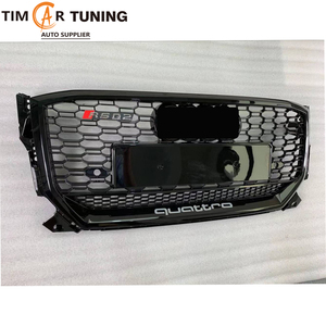 Griglia Stile RS per <span class=keywords><strong>Q2</strong></span>/SQ2 (2018-2020) OEM Nero Lucido/Argento, Compatibile con <span class=keywords><strong>Q2</strong></span>/SQ2 Facelift - Product Image 3
