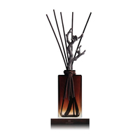 Diffuseur de parfum d'ambiance personnalisé Mescente avec support unique, diffuseur à bâtonnets en rotin, huile pour diffuseur en vrac avec bâtonnets en rotin et liquide