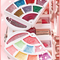Jouets de maquillage en plastique pour enfants jouer maison cosmétiques mode filles habiller ensemble jouets jouer maquillage Table jouer ensemble cadeau d'anniversaire