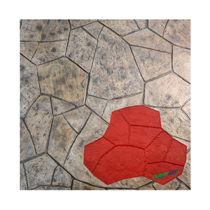 Tapis de gaufrage en béton à texture de pierre - Impression en relief en polyuréthane pour projets de ciment DIY - Antiadhésif, facile à nettoyer - Product Image 1