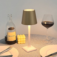 Rechargeable Design Moderne Restaurant Lampada Da Tavolo Sans Fil Dimmable Chevet Lampe De Table À Piles Décor De Salon