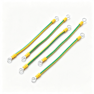 <span class=keywords><strong>BRICO</strong></span> <span class=keywords><strong>BRICO</strong></span>-FCB-XL2523 Connettore di collegamento per cavo di messa a terra in rame puro fotovoltaico per camper, colore giallo-verde, per telaio a ponte - Product Image 4