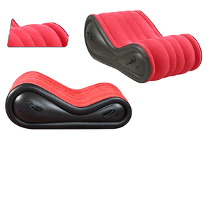 โซฟาลมเป่าลมแบบพกพา รองรับร่างกาย ซักล้างได้ สำหรับผู้ใหญ่และเด็ก เหมาะสำหรับคู่รัก เล่นเกม ชายหาด ตั้งแคมป์ เฟอร์นิเจอร์กลางแจ้ง - Product Image 2