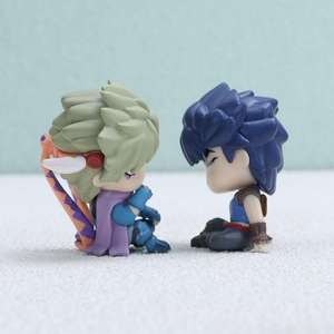 Juego de 4 Figuras de Acción de Anime Estilo Japonés, Jojo, Joseph <span class=keywords><strong>Joestar</strong></span>, Esidisi, Mini Figuras Coleccionables - Product Image 5