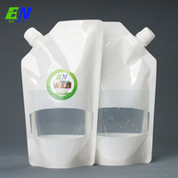 Pochette Doypack vide pour boisson, avec bec verseur, motif vampire, qualité alimentaire, pour jus, boisson énergisante, Halloween, impression héliogravure personnalisée, recyclable