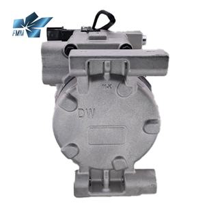 Compresor de Aire Acondicionado para Auto 977011S400 para Hyundai Accent Solaris Kia Rio 1.4 12v, Bomba de Compresor de Aire Acondicionado de Alta Calidad DF11 6PK - Product Image 3