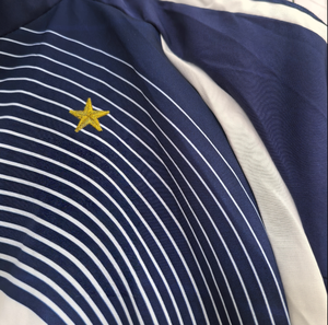 2526 足球球衣，超人气名人风格，蓝色法式 - Product Image 4