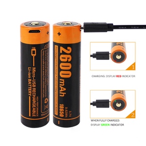 Top Quality P1838A Type-C USB <strong>18650</strong> 3.6V <strong>3800mAh</strong> Rechargeable Li-ion <strong>Battery</strong> for Flashlight - Product Image 3