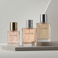 Bouteille de parfum en verre dépoli mat personnalisée avec gravure, 30ml 50ml 100ml, vente chaude, OEM/ODM disponible, directement de l'usine, prix compétitif