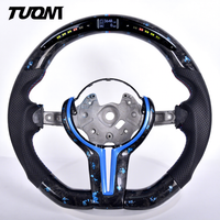 Volant LED en fibre de carbone forgé pour BMW F30 F32 F10 F20 F07 F01 M2 M3 M4 M5 M6