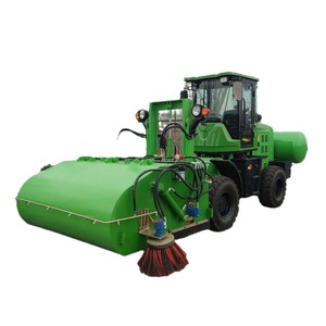 Barredora de calles de gran capacidad, colector de polvo industrial para la limpieza de arena y piedra en sitios de construcción - Product Image 1